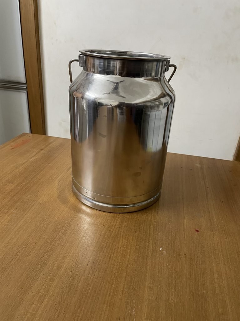 Stainless Steel Milk Pail 10 Ltrs
